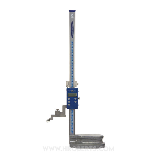 Moore & Wright MW190-50DBL Digital Height Gauge, Range 0-500mm / 0-20", Resolution 0.01mm / 0.001"