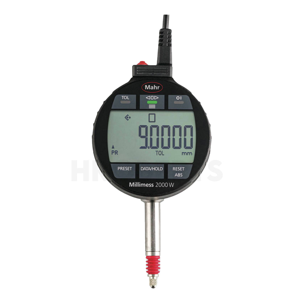 Mahr 4346700 Millimess 2000W Digital Comparator, Graduation 0.0001mm / 000005", Range ± 1mm