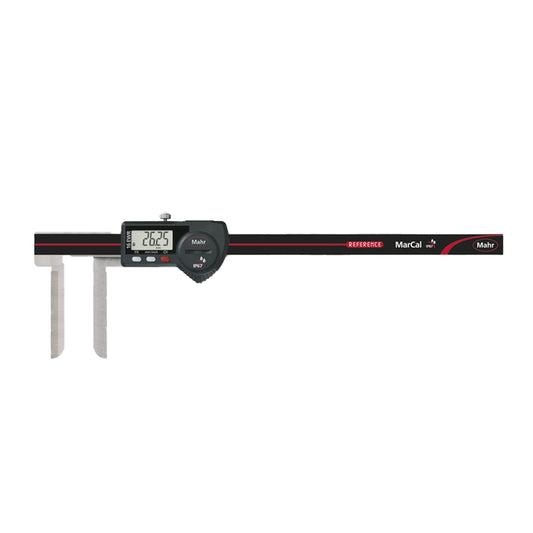 Mahr 4103085 16 EWR-LI Digital Caliper Knife Edge Inside Type, Range 10-200mm / 0.4-8", Resolution 0.01mm / 0.0005",IP67 with Data Output
