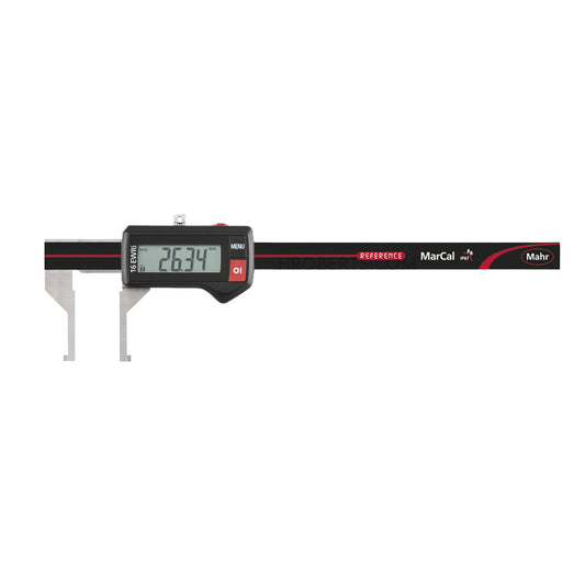 Mahr 4103380 16 EWRi-AI Digital Caliper Inside Groove Type, Range 10-160mm / 0.4-6", Resolution 0.01mm / 0.0005", IP67 with Intergrated Data Output