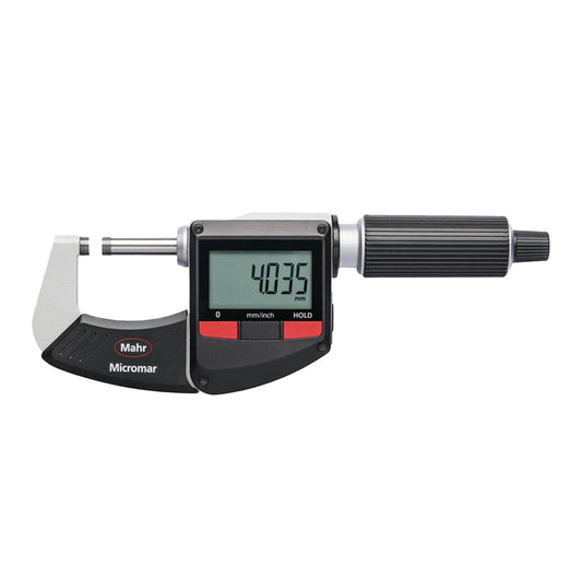 Mahr 4157010 40 ER 0-25mm/0-1" IP40 Digital Micrometer