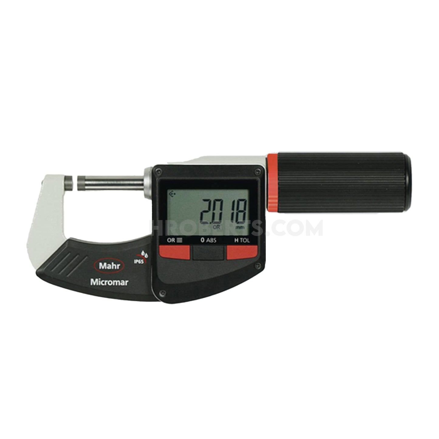 Mahr 4157120 Micromar 40 EWRi Digital Non-Rotating Spindle Micrometer, IP65, Range 0-25mm / 0-1", Graduation 0.001mm / 0.00005", With intergrated Wireless Data Output