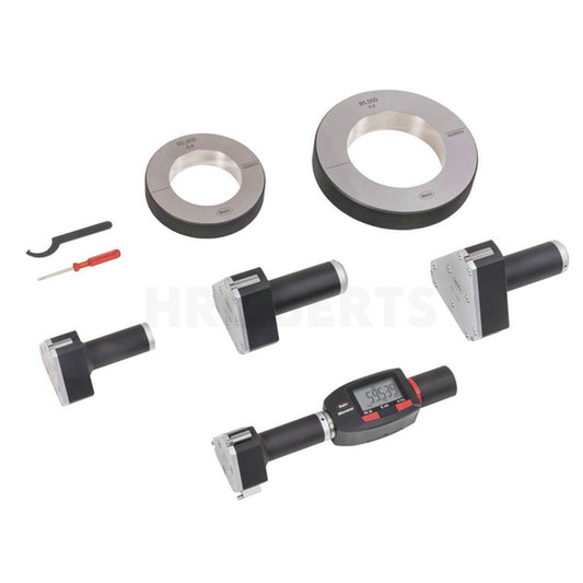 Mahr 4191243 - 44 EWR Digital Bore gauge, 3-Point Contact, Range 50-100mm / 2-4", Resolution 0.001mm / 0.00005" with Data Output