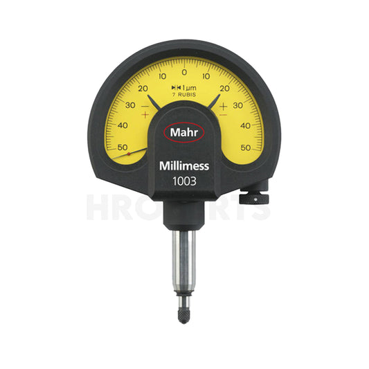 Mahr 4334000 Millimess 1003 Dial Comparator, Graduation 0.001mm, Range ± 50 µm, Scale 50-0-50