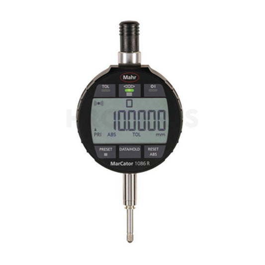 Mahr 4337720 MarCator 1086 Ri Digimatic Digital Indicator , Range 0.5" / 12.5mm, Resolution 0.00002" / 0.0005mm