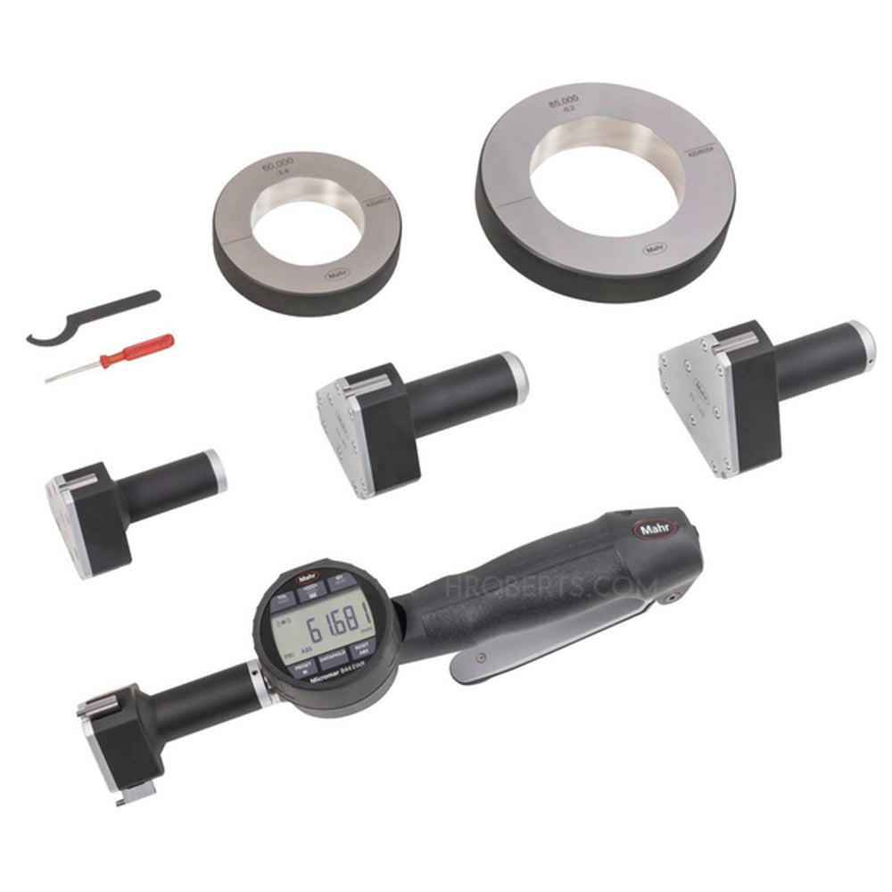 Mahr 4192343 - 844 EWRi Digital Lever Bore gauge, 3-Point Contact, Range 50-100mm / 2-4", Resolution 0.001mm / 0.00005" with Intergrated Wireless