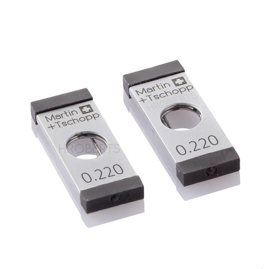 Martin + Tschopp 501-0.220 Three Wire Unit, 0.220mm Wire Dia, One Pair, Support Spindle Dia 6.35mm