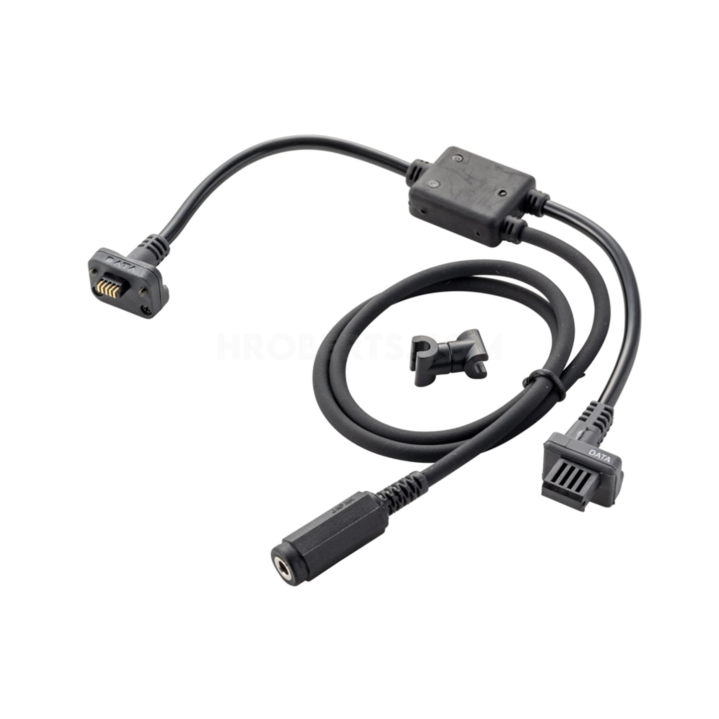 Mitutoyo 02AZE140C U-WAVE-T Connecting Cable, Straight with Pushbutton With footswitch connection