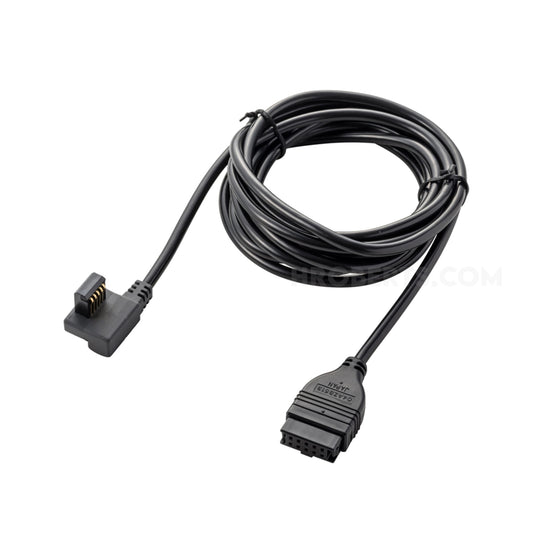 Mitutoyo 04AZB513 Digimatic Signal Cable L-type with Data Pushbutton e.g. for Digimatic Interchangeable Anvil Micrometer, Length 2 Metre