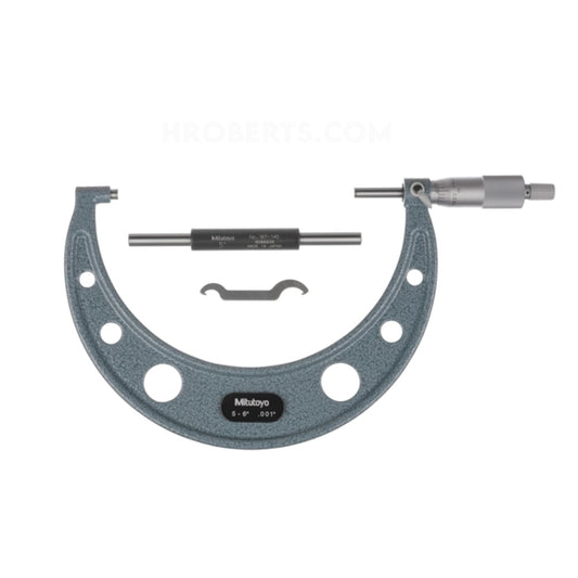 Mitutoyo 103-182 Micrometer, Range 5-6", Graduation 0.001"