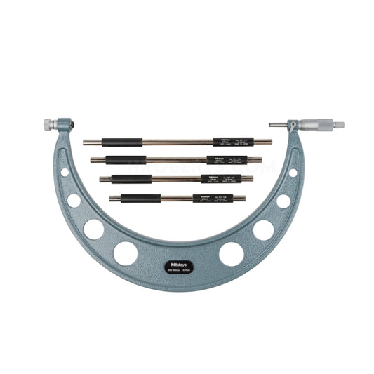 Mitutoyo 104-141A Interchangeable Anvil Micrometer, Range 200-300mm, Graduation 0.01mm