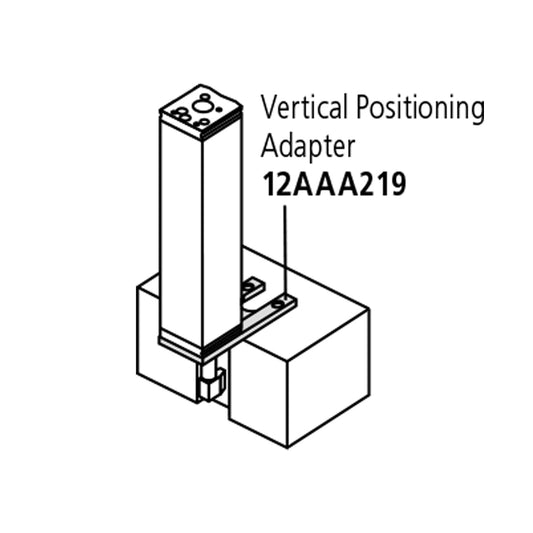 Mitutoyo 12AAA219 Vertical positioning adapter
