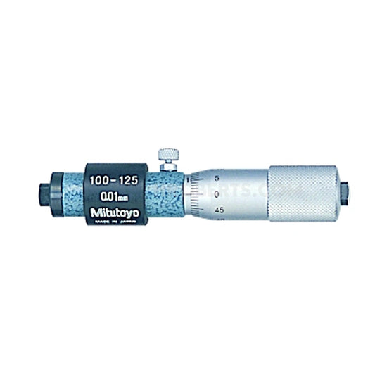 Mitutoyo 133-145 Tubular Inside Micrometer, Range 100-125mm, Graduation 0.01mm