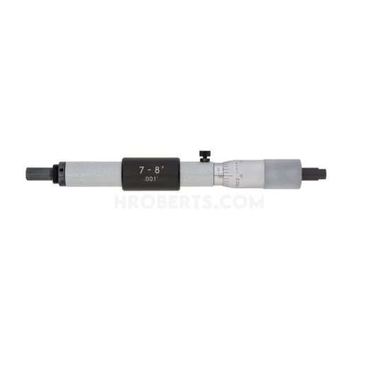 Mitutoyo 133-228 Tubular Inside Micrometer, Range 7-8", Graduation 0.001"
