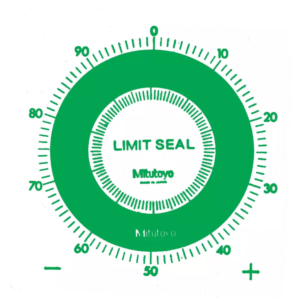 Mitutoyo 136421 Limit Stickers Green ( 10 Sheets )