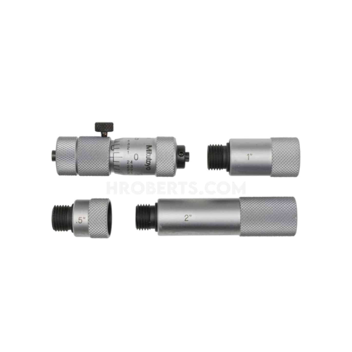 Mitutoyo 137-216 Extension Tube Inside Micrometer, Range 2-6", Graduation 0.001"