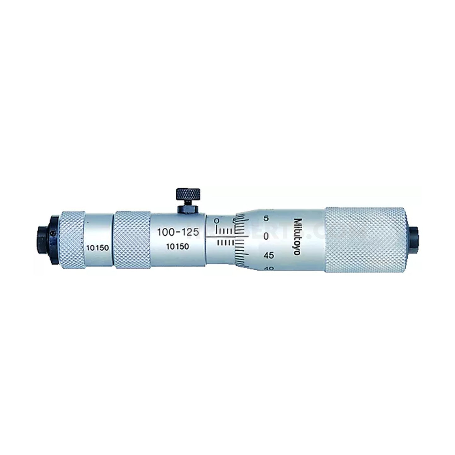Mitutoyo 139-001 Long Range Extension Tube Inside Micrometer, Range 100-125mm, Graduation 0.01mm
