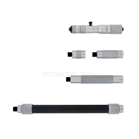 Mitutoyo 139-173 Long Range Extension Tube Inside Micrometer, Range 100-500mm, Graduation 0.01mm
