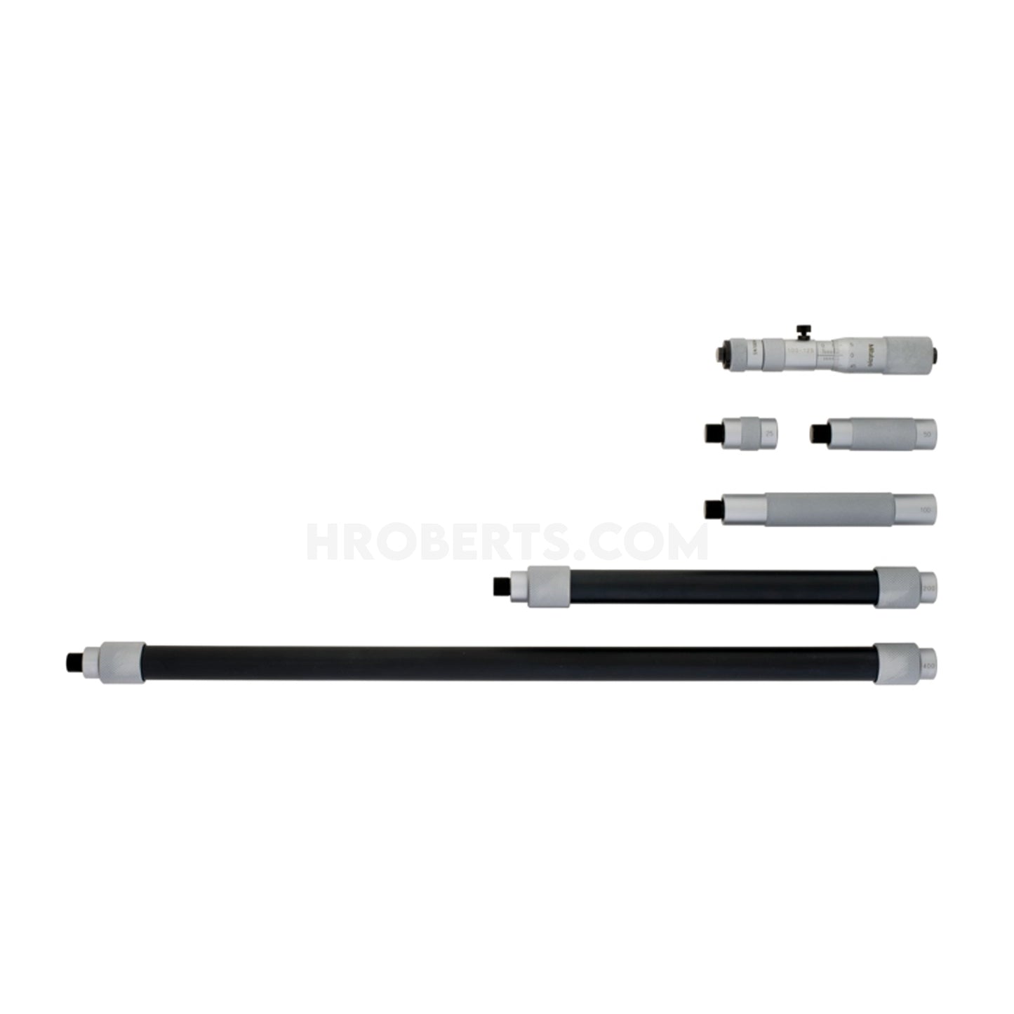 Mitutoyo 139-174 Long Range Extension Tube Inside Micrometer, Range 100-900mm, Graduation 0.01mm