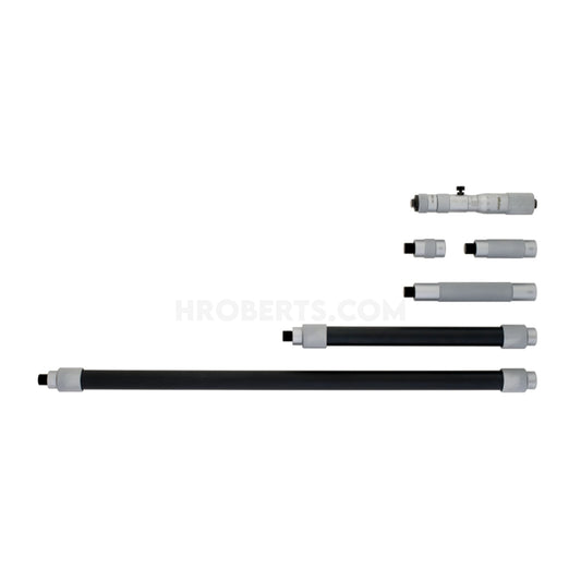 Mitutoyo 139-174 Long Range Extension Tube Inside Micrometer, Range 100-900mm, Graduation 0.01mm