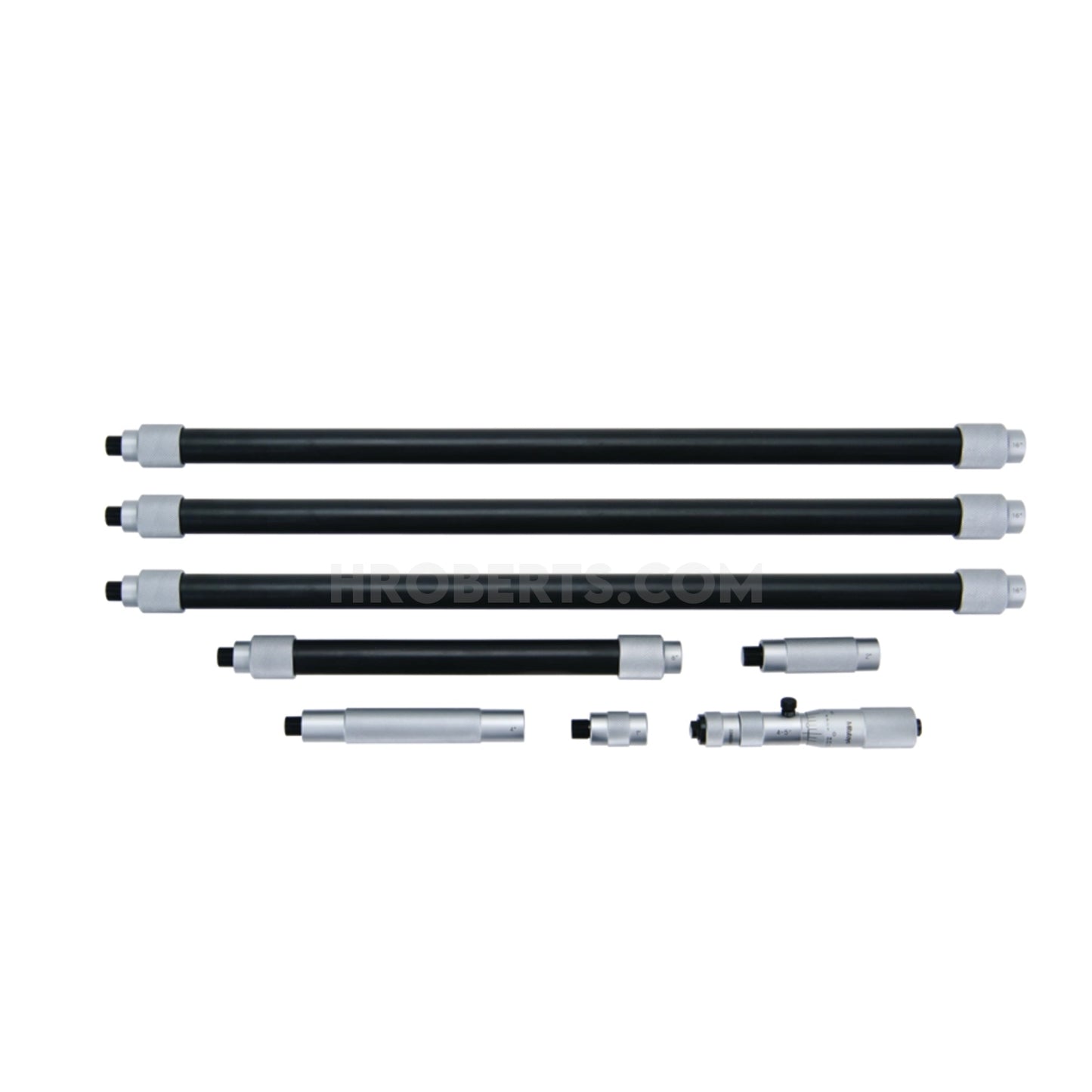 Mitutoyo 139-181 Long Range Extension Tube Inside Micrometer, Range 4-68", Graduation 0.001"
