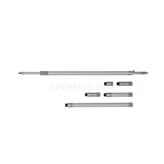 Mitutoyo 140-157 Long Range Extension Tube Inside Micrometer, Range 1000-2000mm, Graduation 0.01mm