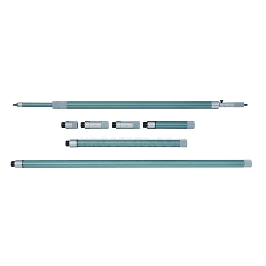 Mitutoyo 140-161 Long Range Extension Tube Inside Micrometer, Range 40-80", Graduation 0.001"