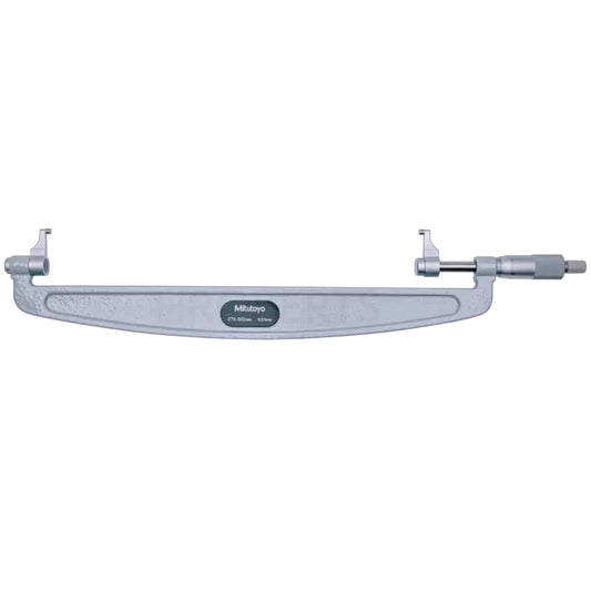 Mitutoyo 143-112 Caliper Jaw Type Micrometer, Range 275-300mm, Graduation 0.01mm