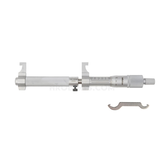 Mitutoyo 145-189 Caliper Jaw Inside Micrometerr, Range 100-125mm, Graduation 0.01mm