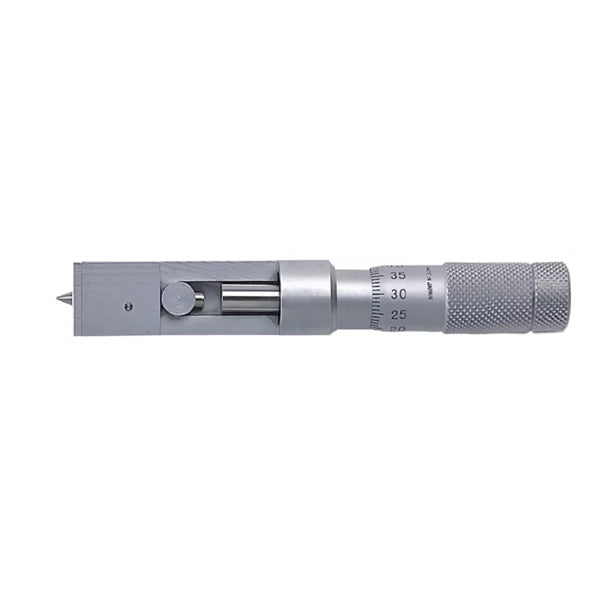 Mitutoyo 147-103 Can Seam Micrometer, Range 0-13mm, Graduation 0.01mm, for Steel Cans