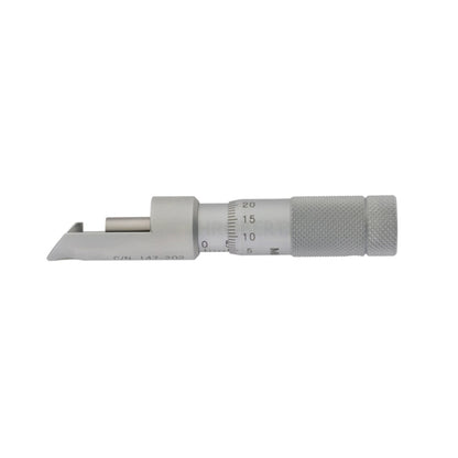 Mitutoyo 147-202 Can Seam Micrometer, Range 0-13mm, Graduation 0.01mm, for Spray Cans
