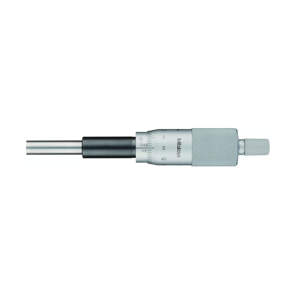 Mitutoyo 151-224 Standard Micrometer Head, Range 0-25mm, Graduation 0.01mm
