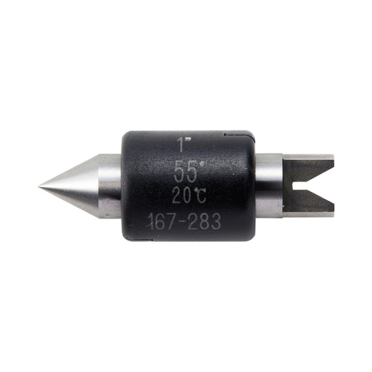 Mitutoyo 167-283 Setting Standard, Length 1", Whitworth 55 Degree, for Screw Thread Micrometers
