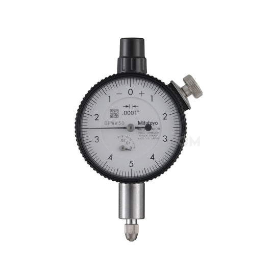 Mitutoyo 1803A-10 Dial Indicator, Graduation 0.0001", Range 0.25", Scale 0-5-0, Bezel Diameter 1.57"