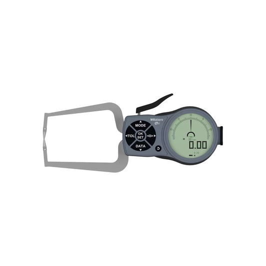Mitutoyo 209-932 Digimatic Digital Outside Caliper Gauge, Range 0-20mm, Resolution 0.001mm, 0.002mm, 0.005mm,0.01mm, 0.02mm, 0.05mm