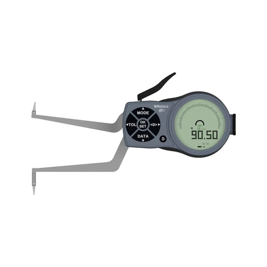 Mitutoyo 209-942 Digimatic Digital Inside Caliper Gauge, Range 70-90mm, Resolution 0.001mm, 0.002mm, 0.005mm,0.01mm, 0.02mm, 0.05mm