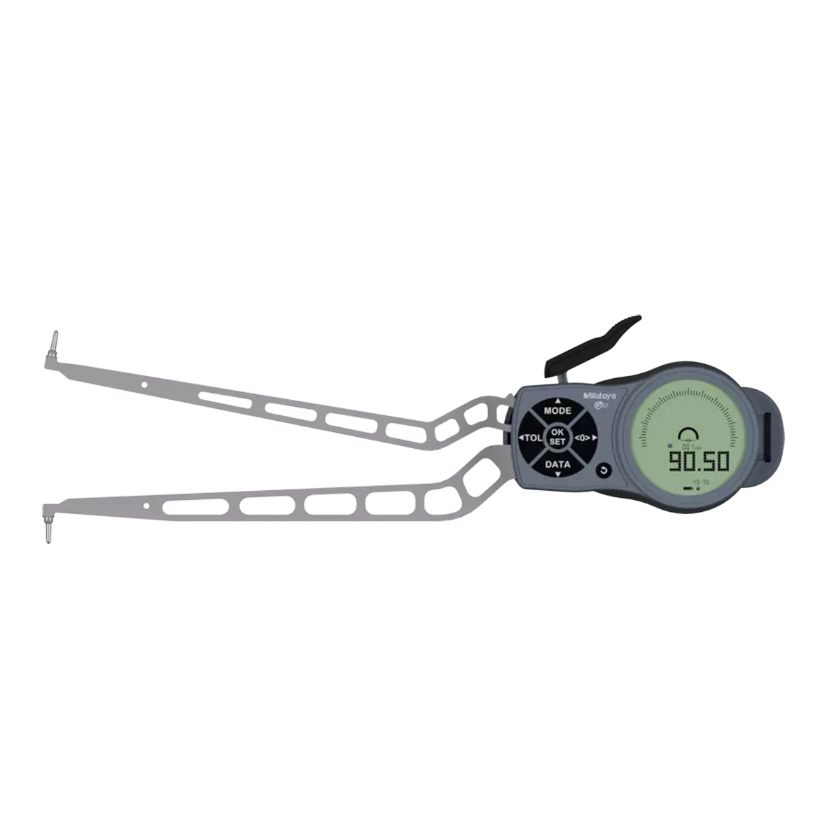 Mitutoyo 209-950 Digimatic Digital Inside Caliper Gauge, Range 40-90mm, Resolution 0.001mm, 0.002mm, 0.005mm,0.01mm, 0.02mm, 0.05mm