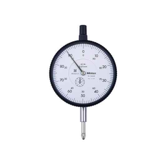 Mitutoyo 3046A Dial Indicator, Graduation 0.01mm, Range 10mm, Scale 0-100, Bezel Diameter 78mm