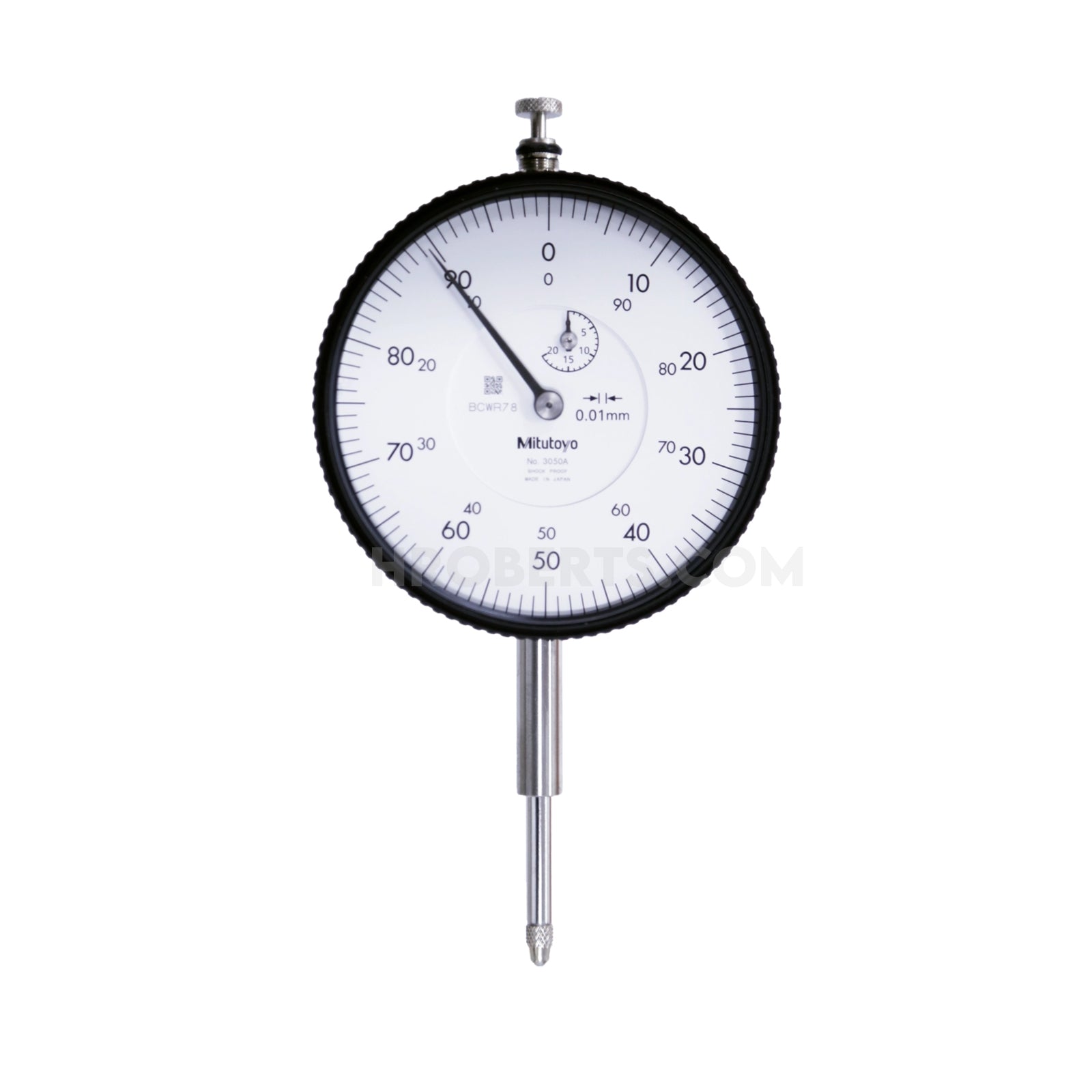 Graduation Scale Instrument Mitutoyo 3050A Dial Indicator, Graduation 0.01mm, Range 20mm, Scale 0 ...