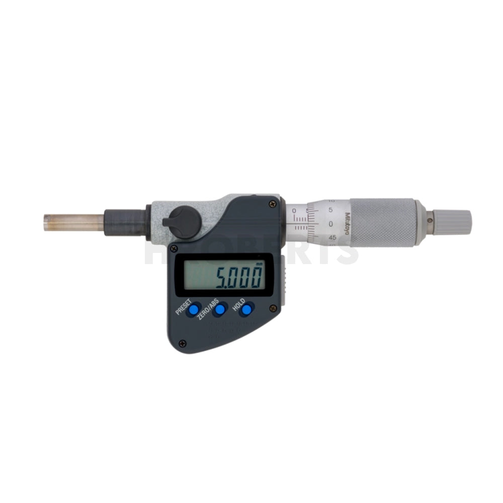 Mitutoyo 350-251-30 Digimatic Digital Rotatable Micrometer Head, Range 0-25mm, Resolution 0.001mm