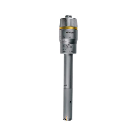 Mitutoyo 368-164 Holtest Bore Micrometer, 3-Point Contact, Range 12-16mm, Graduation 0.005mm