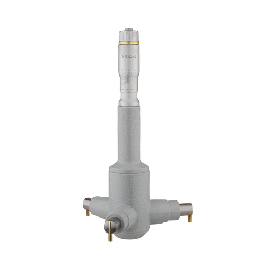 Mitutoyo 368-175 Holtest Bore Micrometer, 3-Point Contact, Range 125-150mm, Graduation 0.005mm