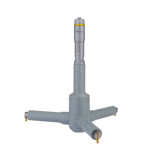 Mitutoyo 368-180 Holtest Bore Micrometer, 3-Point Contact, Range 250-275mm, Graduation 0.005mm