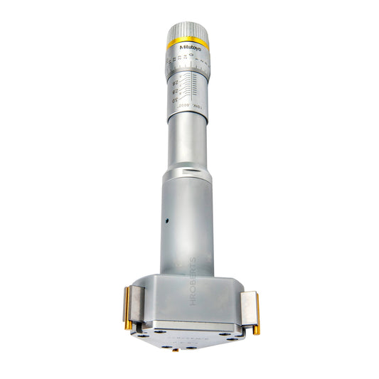 Mitutoyo 368-271 Holtest Bore Micrometer, 3-Point Contact, Range 2.5-3", Graduation 0.0002"