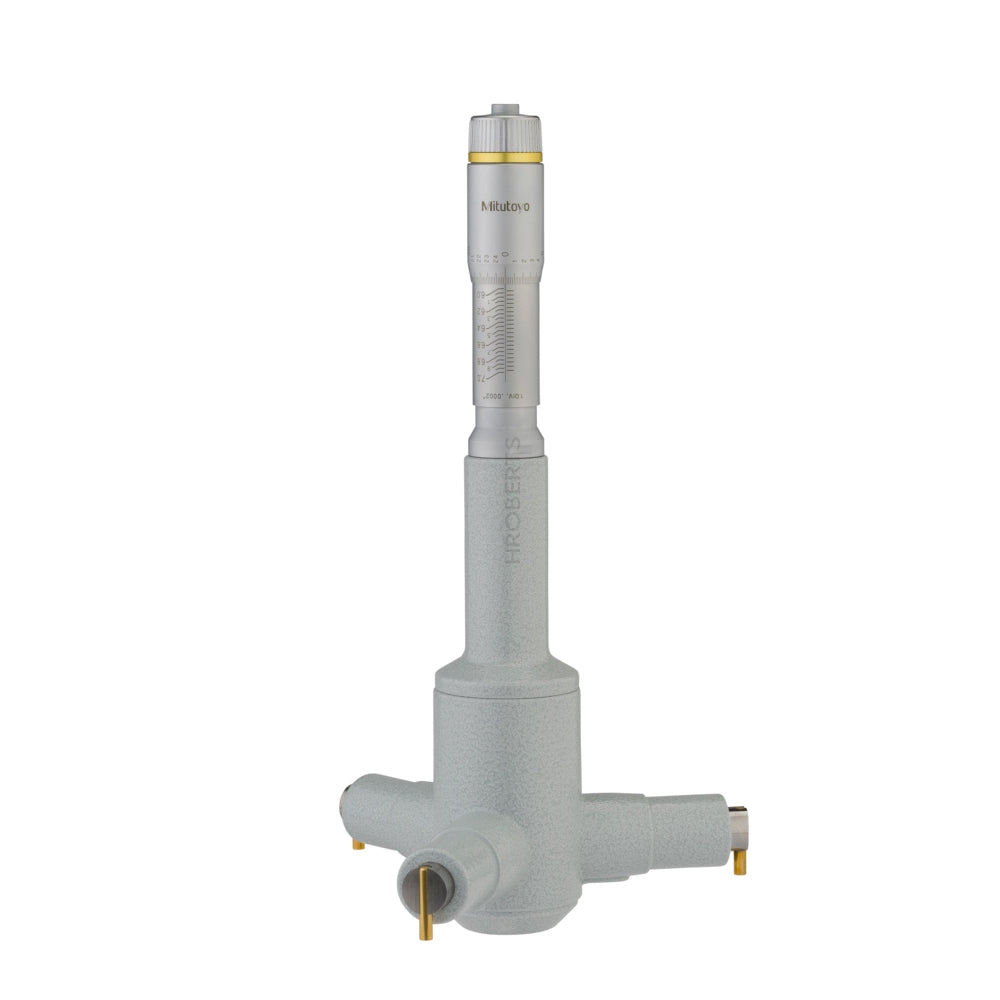 Mitutoyo 368-276 Holtest Bore Micrometer, 3-Point Contact, Range 6-7", Graduation 0.0002"