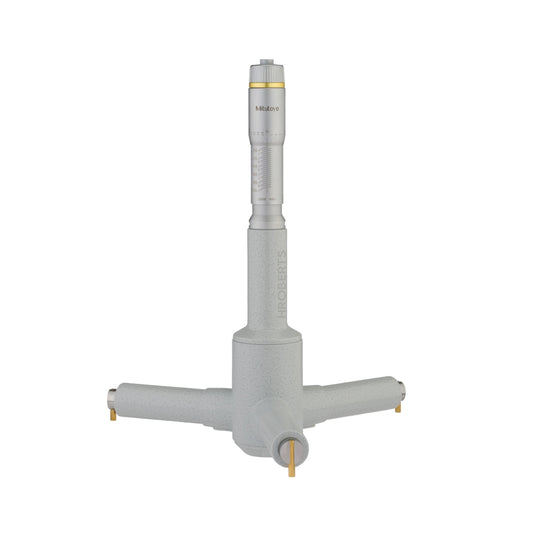 Mitutoyo 368-279 Holtest Bore Micrometer, 3-Point Contact, Range 9-10", Graduation 0.0002"