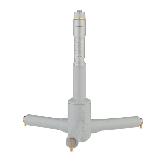 Mitutoyo 368-281 Holtest Bore Micrometer, 3-Point Contact, Range 11-12", Graduation 0.0002"