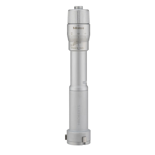 Mitutoyo 368-767 Holtest Bore Micrometer, 3-Point Contact, Range 25-30mm, Graduation 0.005mm