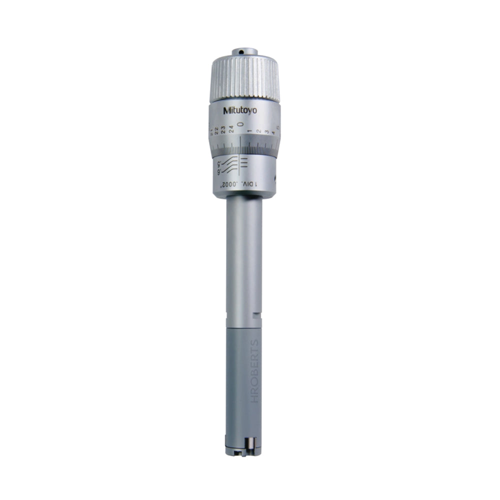 Mitutoyo 368-864 Holtest Bore Micrometer, 3-Point Contact, Range 0.5-0.65", Graduation 0.0002"