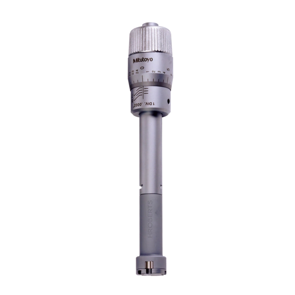 Mitutoyo 368-865 Holtest Bore Micrometer, 3-Point Contact, Range 0.65-0.8", Graduation 0.0002"